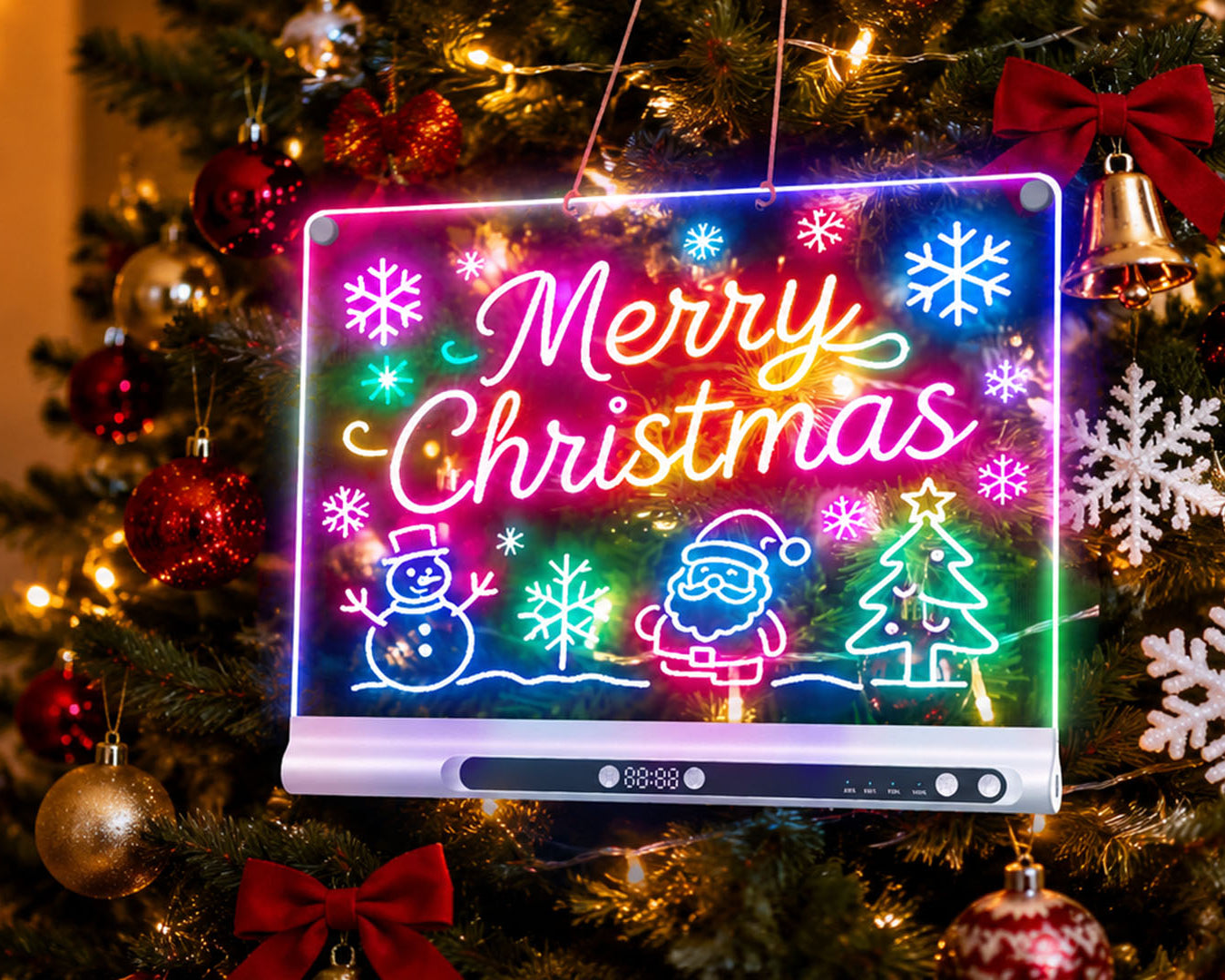 Geokay GlowPro 16-inch LED Drawing Board holiday gift for kids creative play