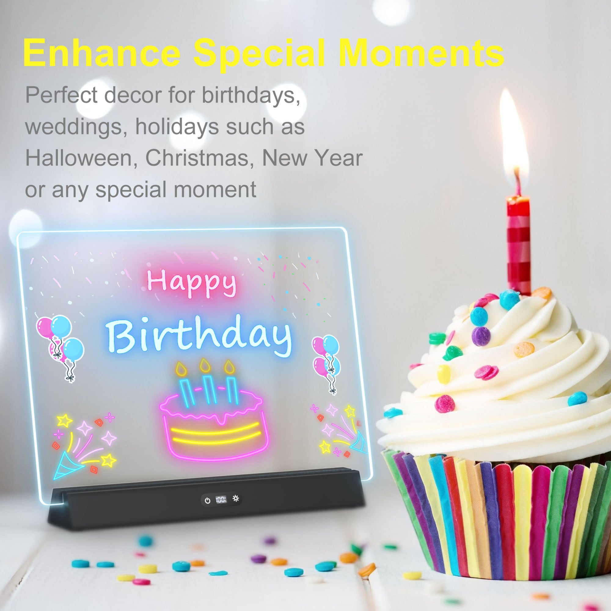 Geokay GlowStand 17-inch LED Drawing Board best birthday gift choice