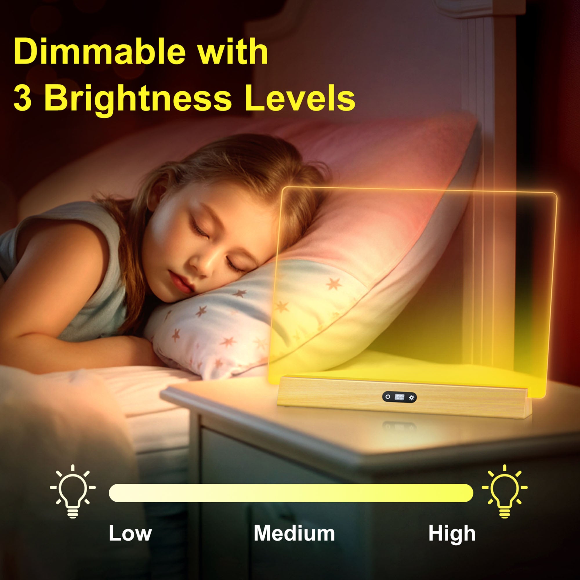Geokay GlowStand_17-inch LED Drawing Board for kids drawing, writing and screen-free creative play