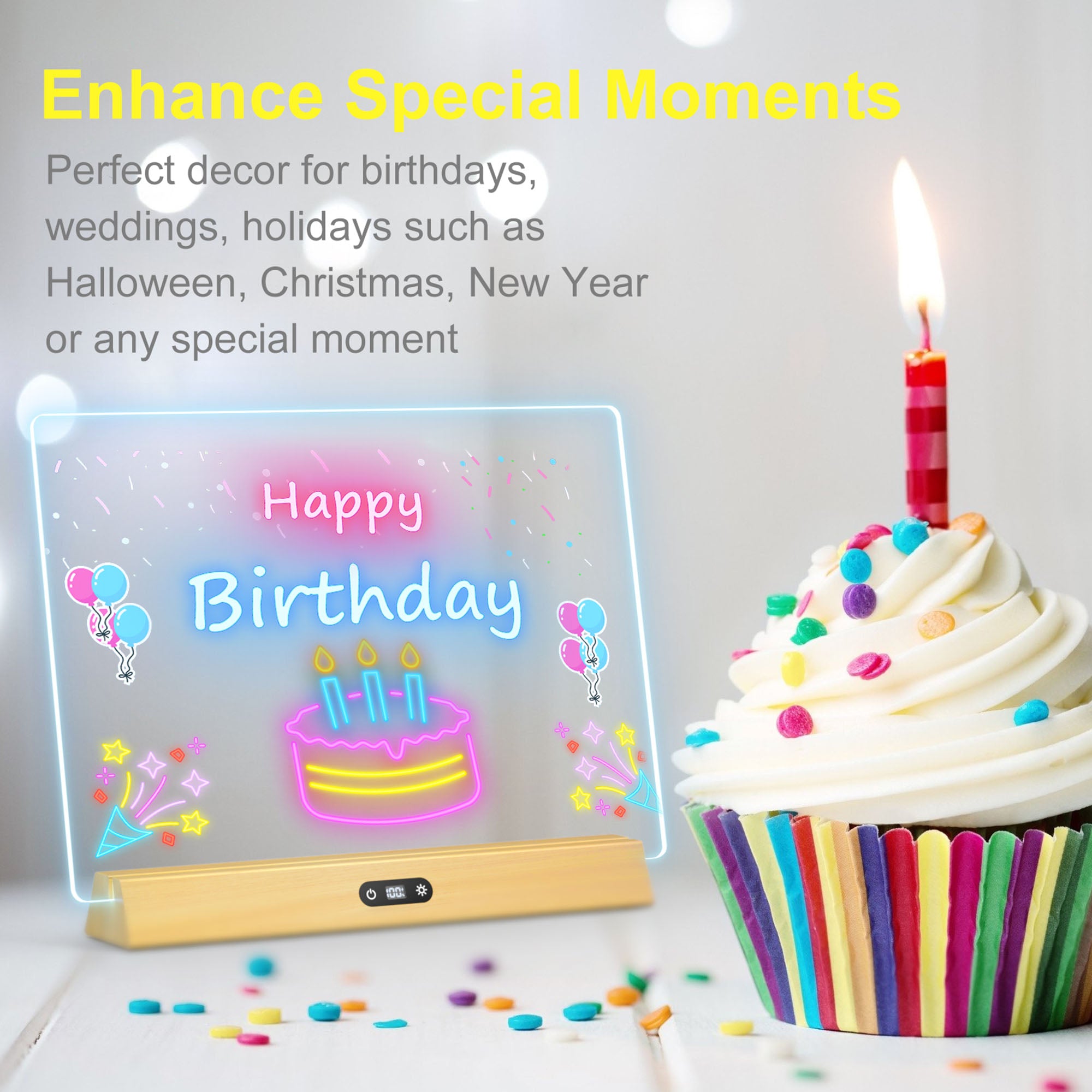Geokay GlowStand 17-inch LED Drawing Board best birthday gift choice