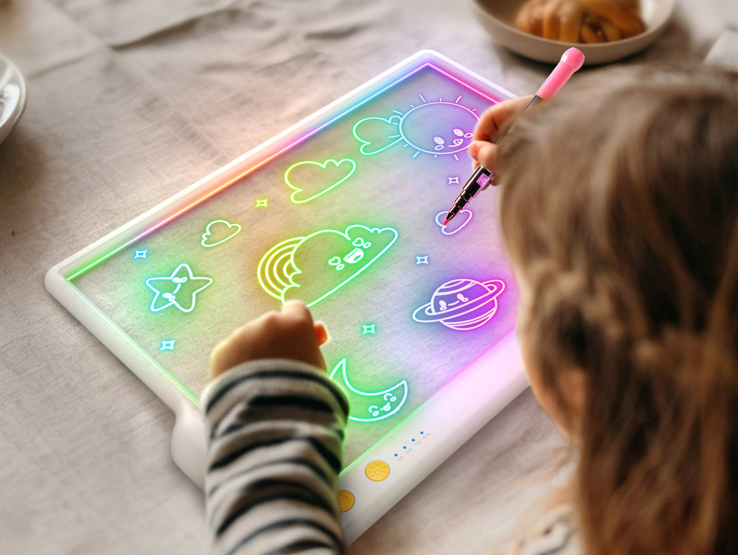 Geokay LumiLite A4 LED Drawing Board Christmas gift for girls age 4