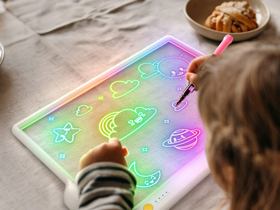 Geokay LumiLite A4 LED Drawing Board Christmas gift for girls age 4