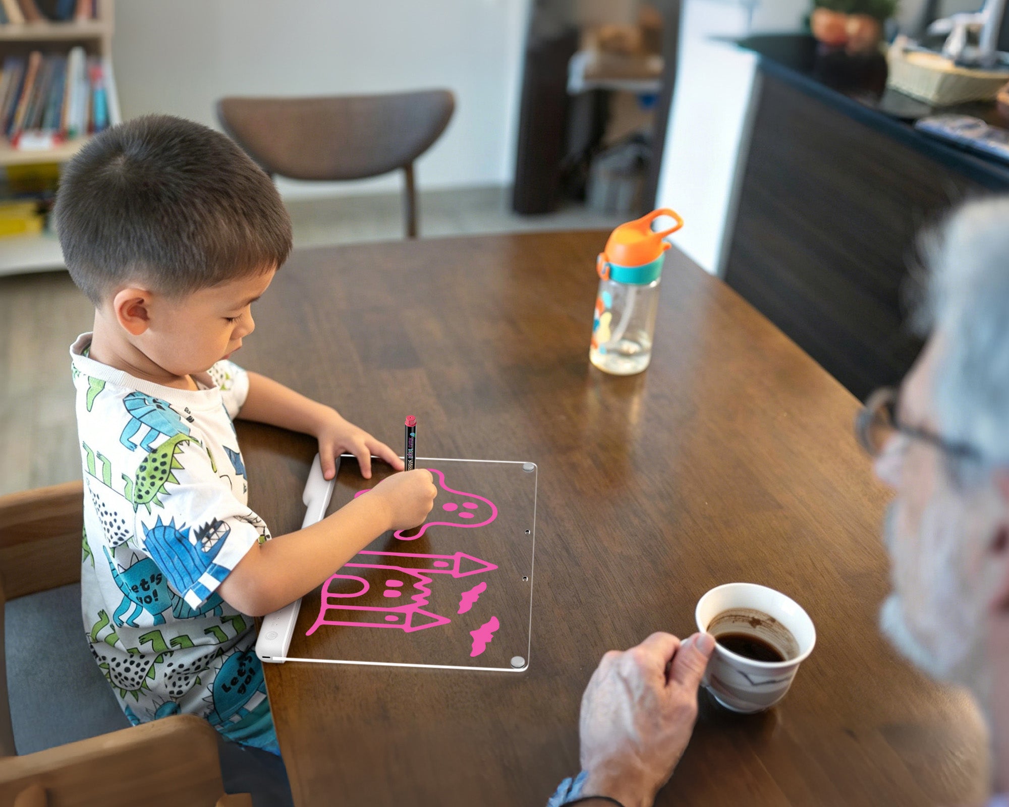 Geokay GlowLite 16-inch LED Drawing Board birthday gift for boy age 5