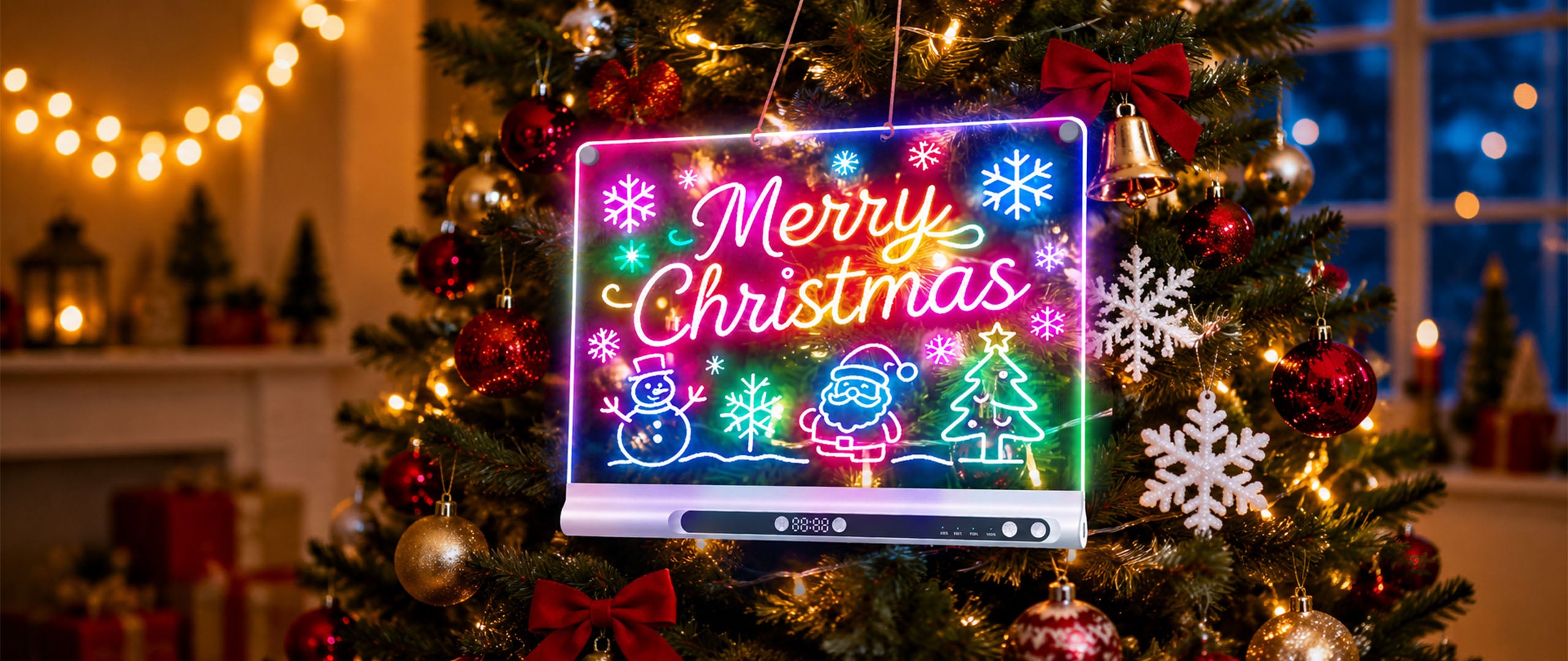 Geokay GlowPro 16-inch LED Drawing Board holiday gift for kids creative play