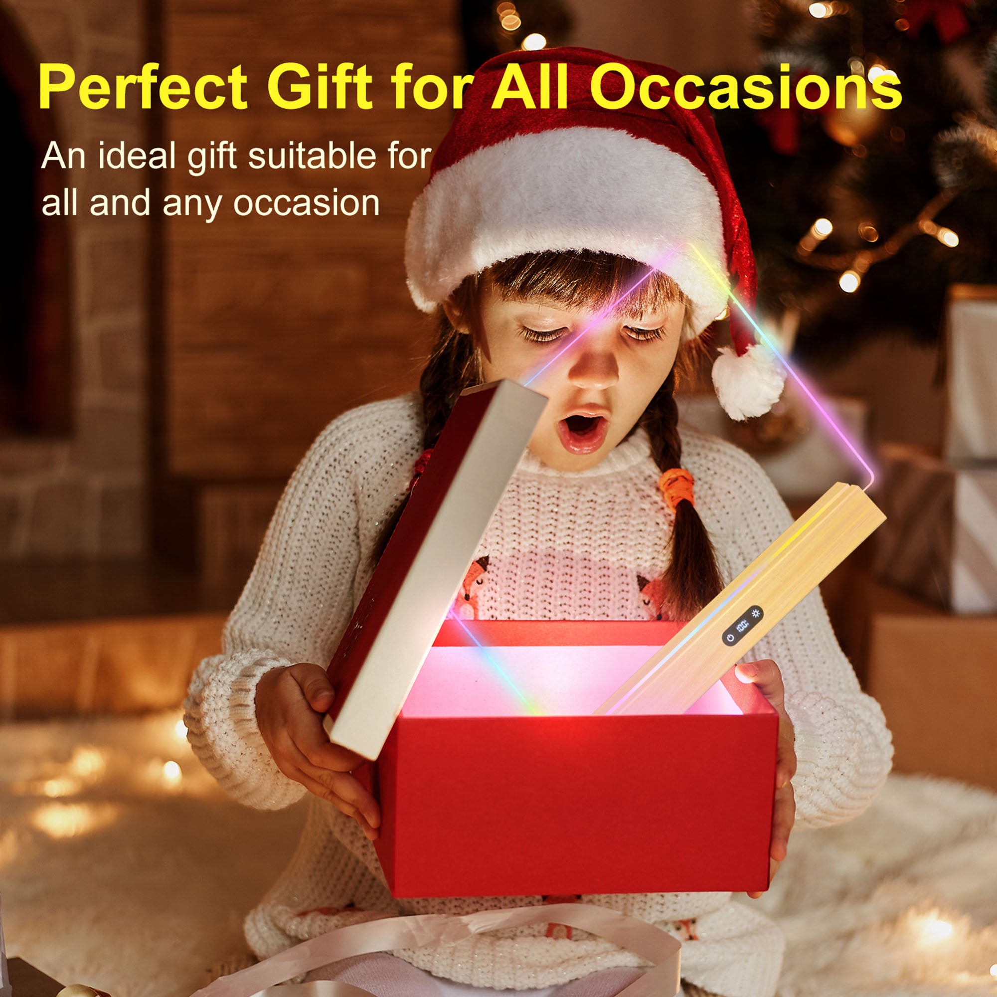 Geokay GlowStand_17-inch LED Drawing Board for kids drawing, writing and screen-free creative play