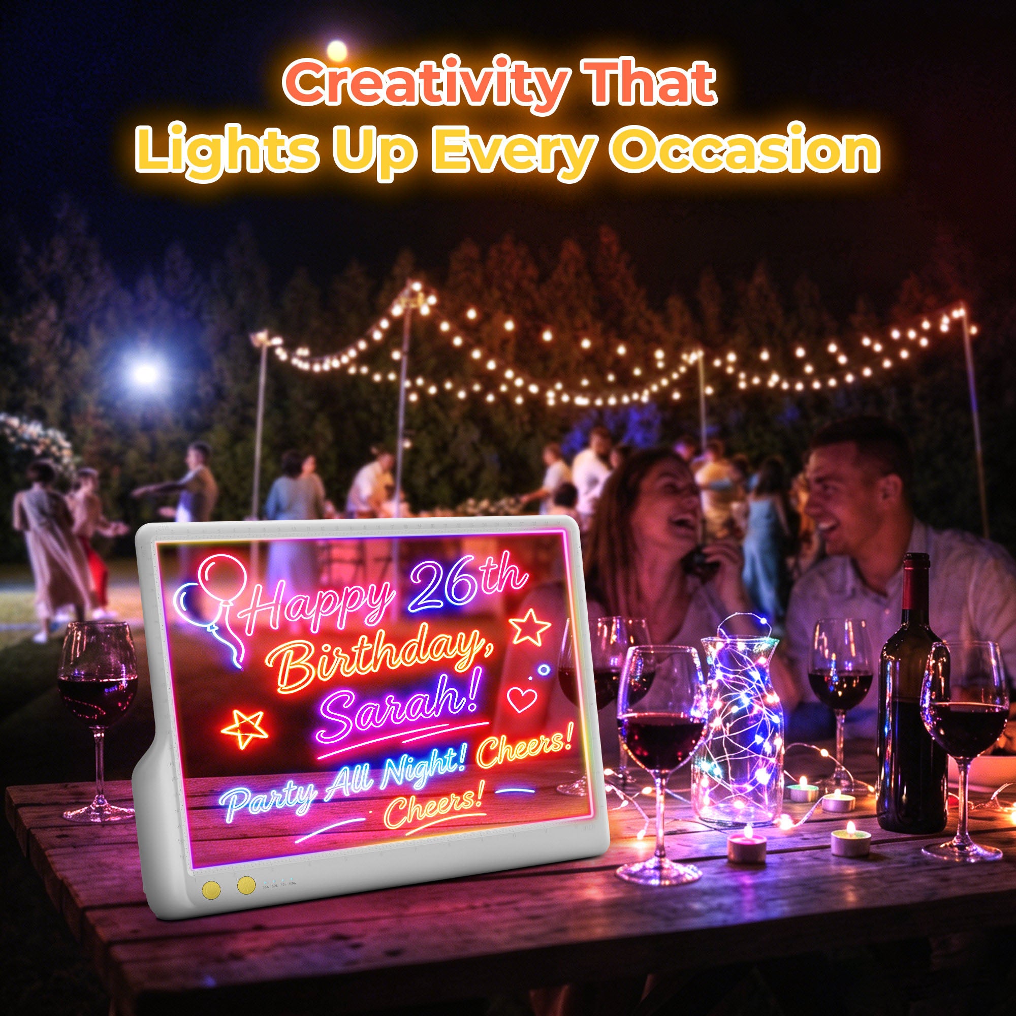 Geokay LumiLite A4 LED Drawing Board birthday gift for creative kids