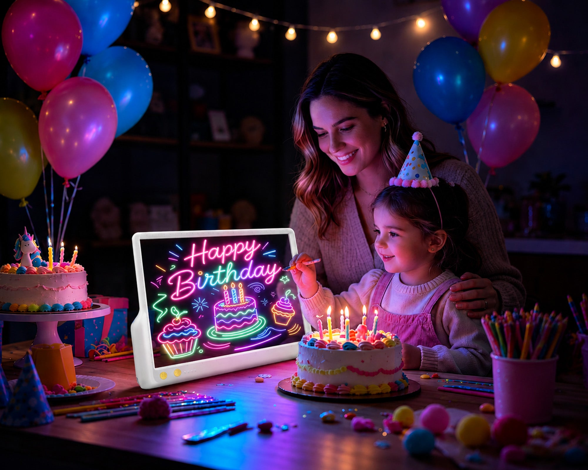 Geokay LumiLite A4 LED Drawing Board for parent-child creative activities